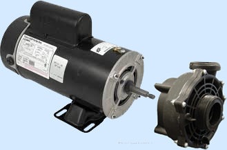 BN60 48-Frame Motor + Spa Pump Wetend